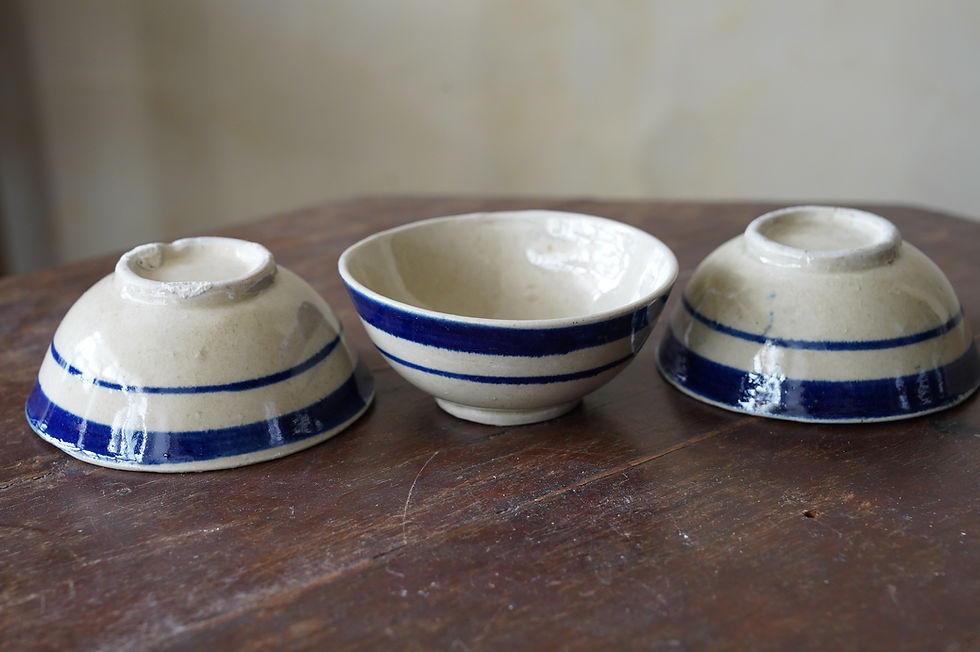 Vietnum vintage Songbe Pottery set⑦