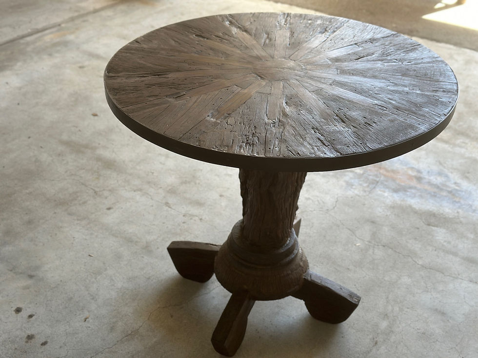 vietnum vintage old side table