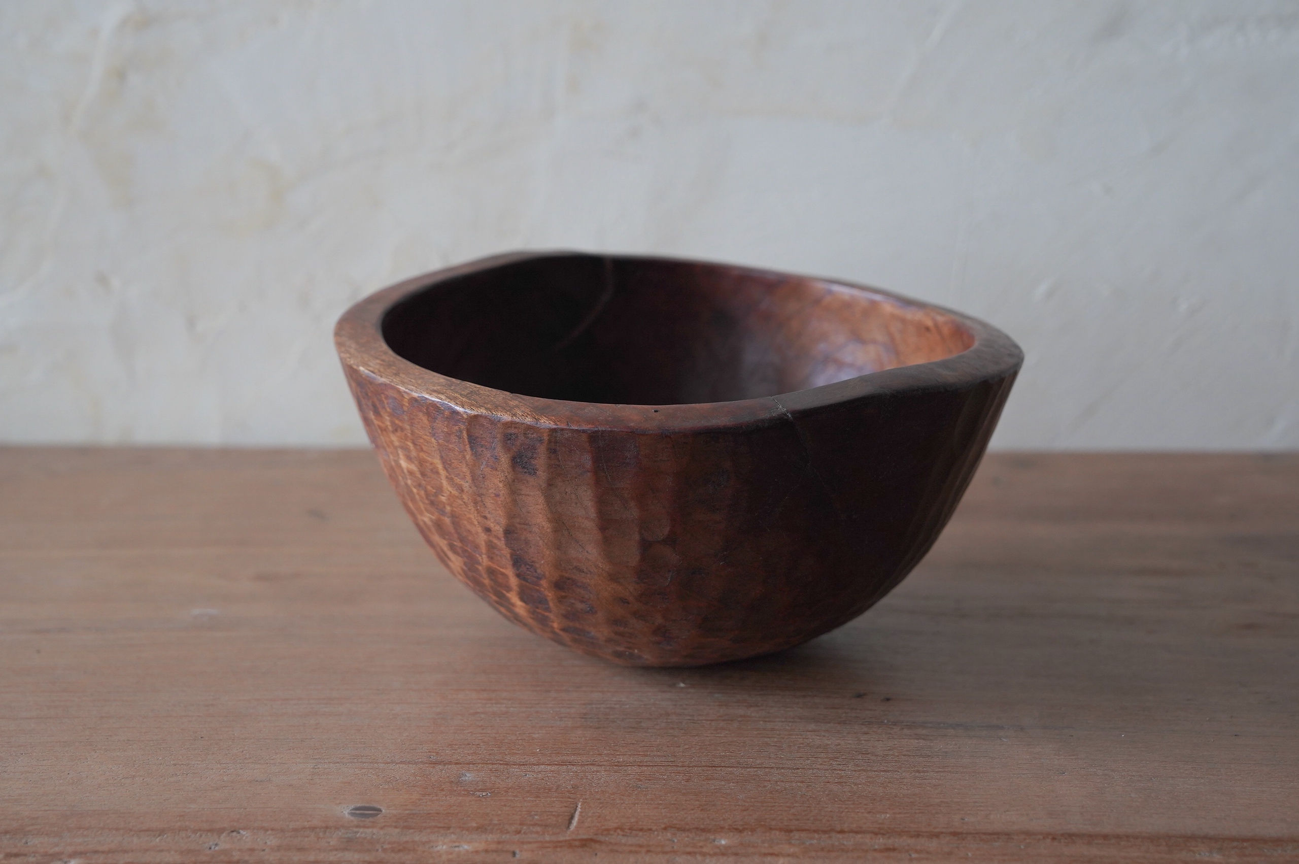 India antique tribal woodenbowl ②