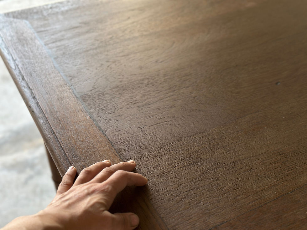 サムネイル： vietnum antique teakwood table