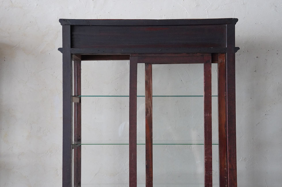 サムネイル： Japan antique TAISHO period watch shop showcase