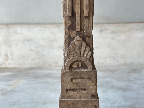 india antique wooden pillar | TABULE アジアのアンティーク家具