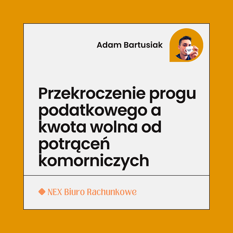 Przekroczenie progu podatkowego a kwota wolna od potrąceń komorniczych