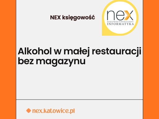 Alkohol w małej restauracji bez magazynu - jak ująć zakup w księgach