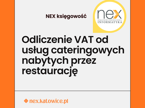 Odliczenie VAT od usług cateringowych nabytych przez restaurację