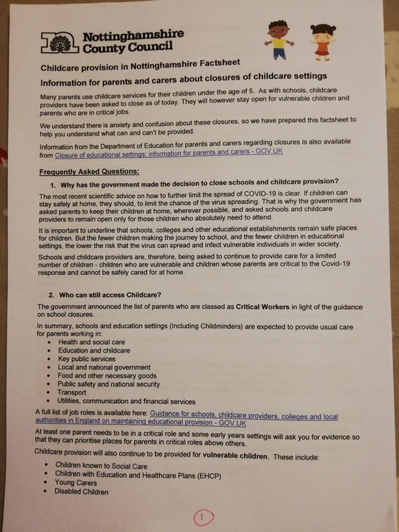 FAQs for parents and carers