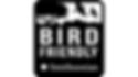 The Smithsonian Bird Friendly logo marks coffee that has been certified as using practices beneficial for birds.