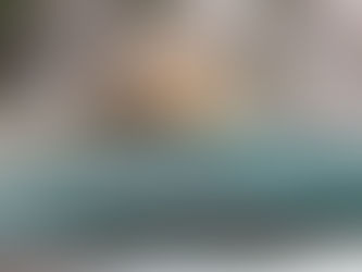 Squirrel on a green bird feeder eating a nut, surrounded by blurred greenery. Its bushy tail is prominent, creating a serene outdoor scene.