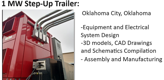 1MW Step-Up Trailer Design and Assembly