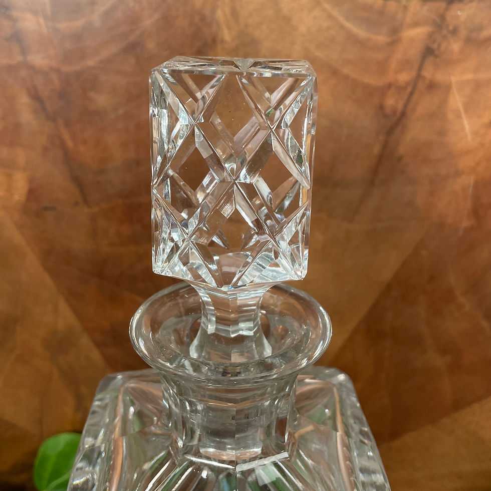 Thumbnail: Large Cut Whiskey Decanter