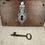 Thumbnail: Large Victorian Door Lock and Key