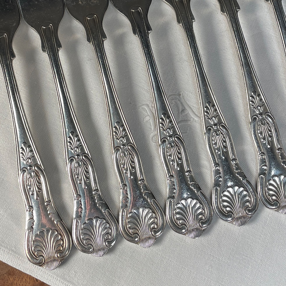 Thumbnail: A Set of 7 Kings Pattern Dinner Forks