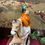 Thumbnail: A Victorian Staffordshire figure of A Jockey  and Horse