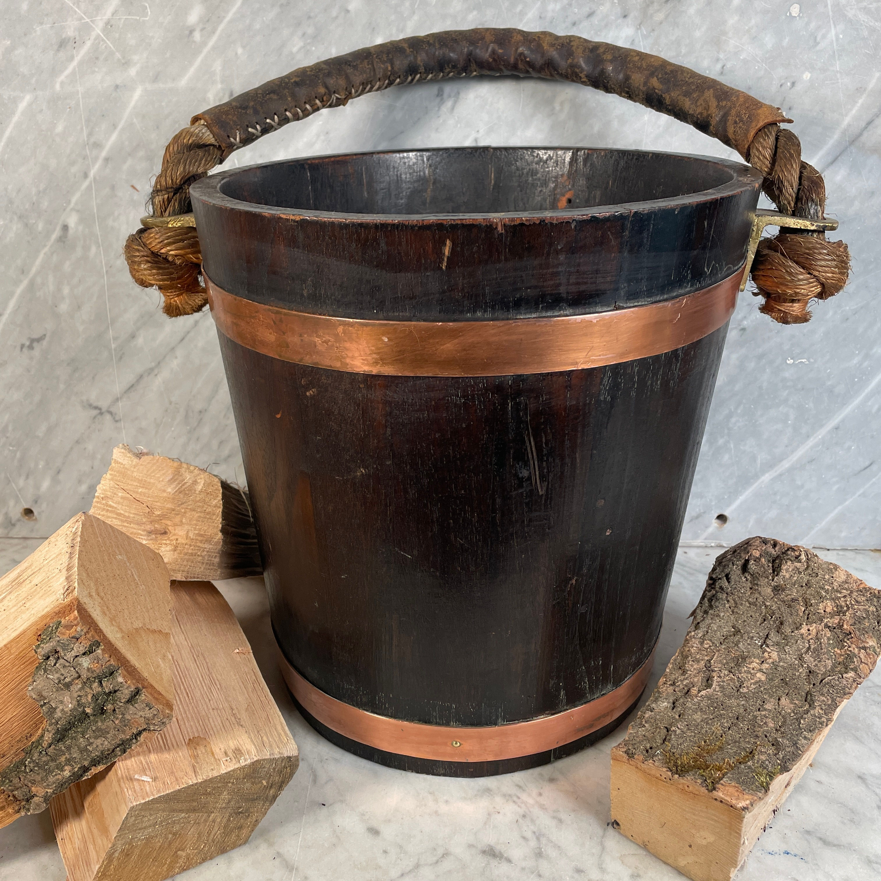 Large Coopered Bucket