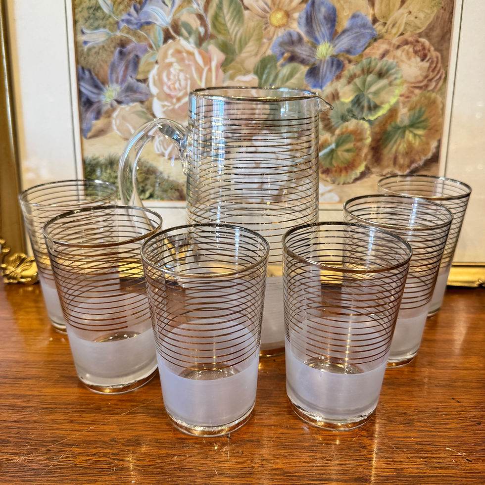 Mid Century Lemonade Set