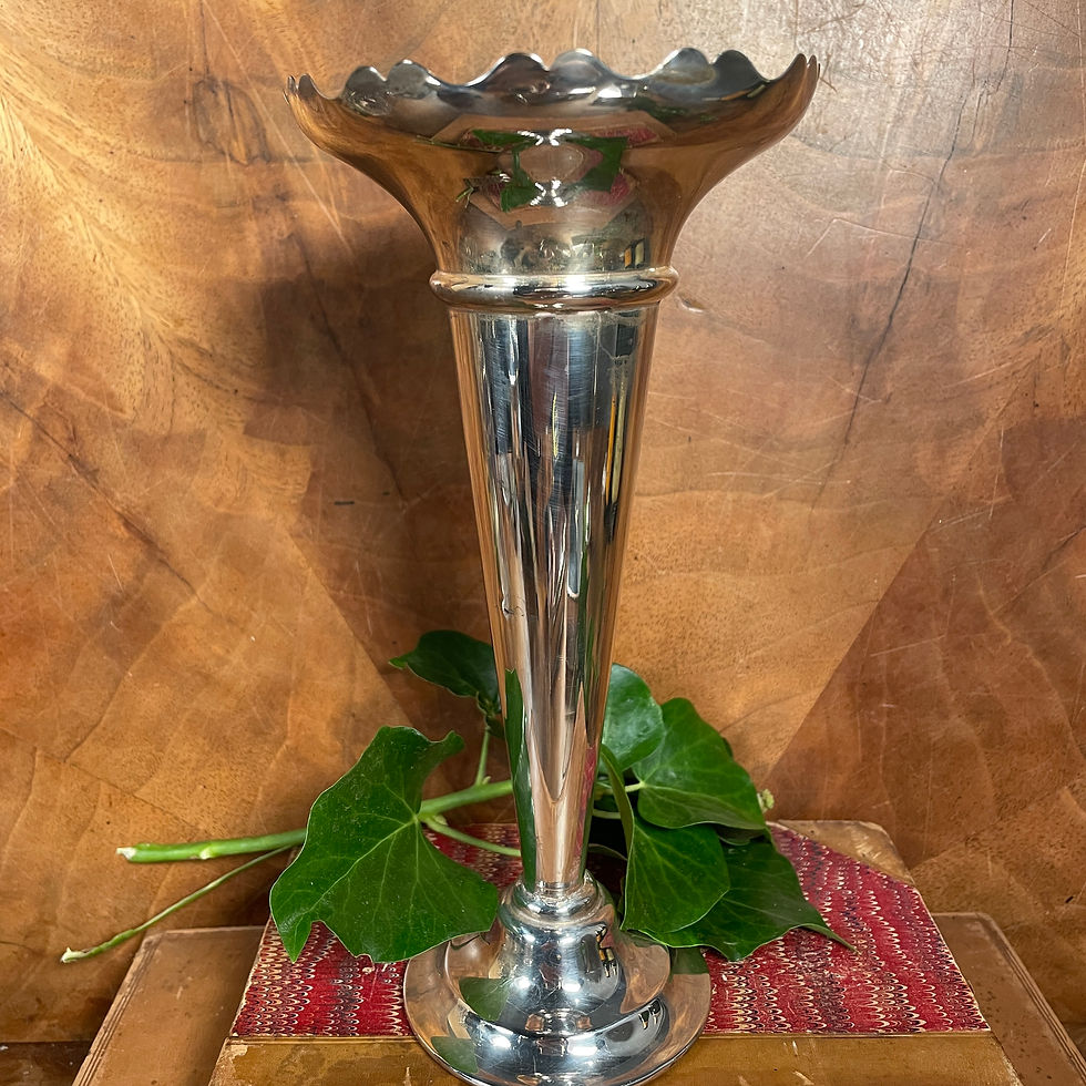 Thumbnail: Silver Plated Bud Vase