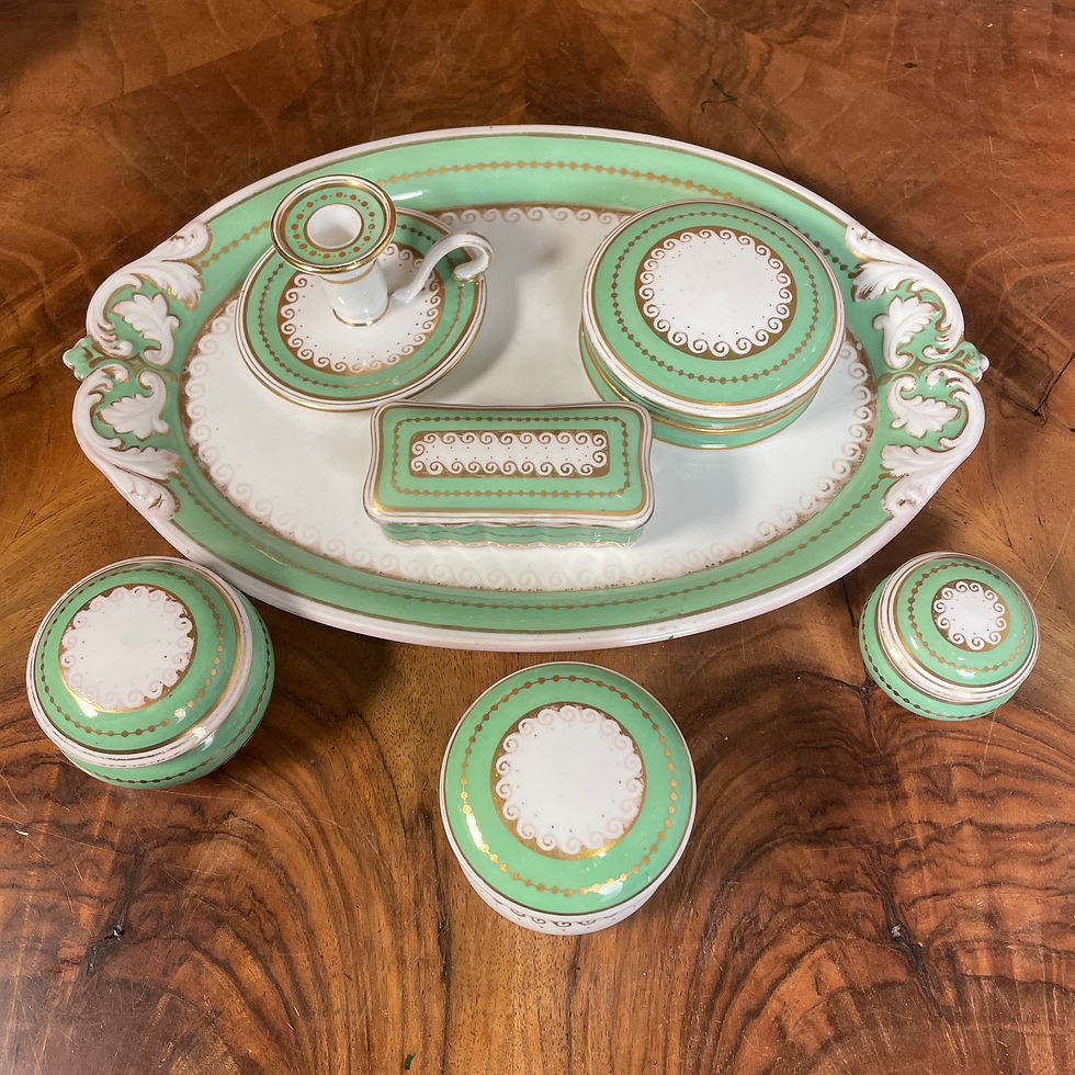 Thumbnail: Victorian Dressing Table Set