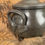 Thumbnail: Pewter Cauldron Shape Soupier or Soup Tureen.
