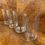 Thumbnail: 4 Fine Engraved Victorian Tumblers