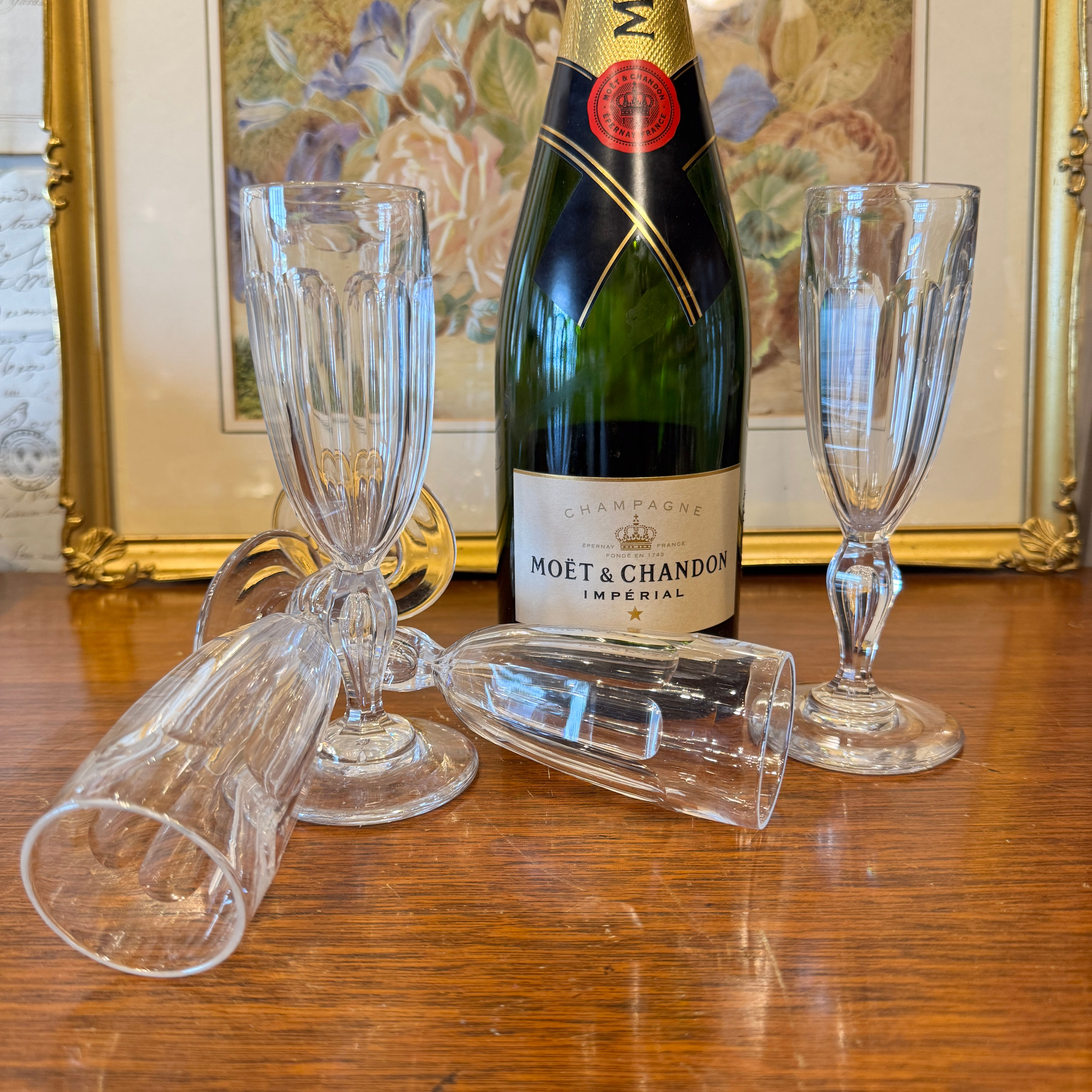 Set of 4 Champagne Flutes