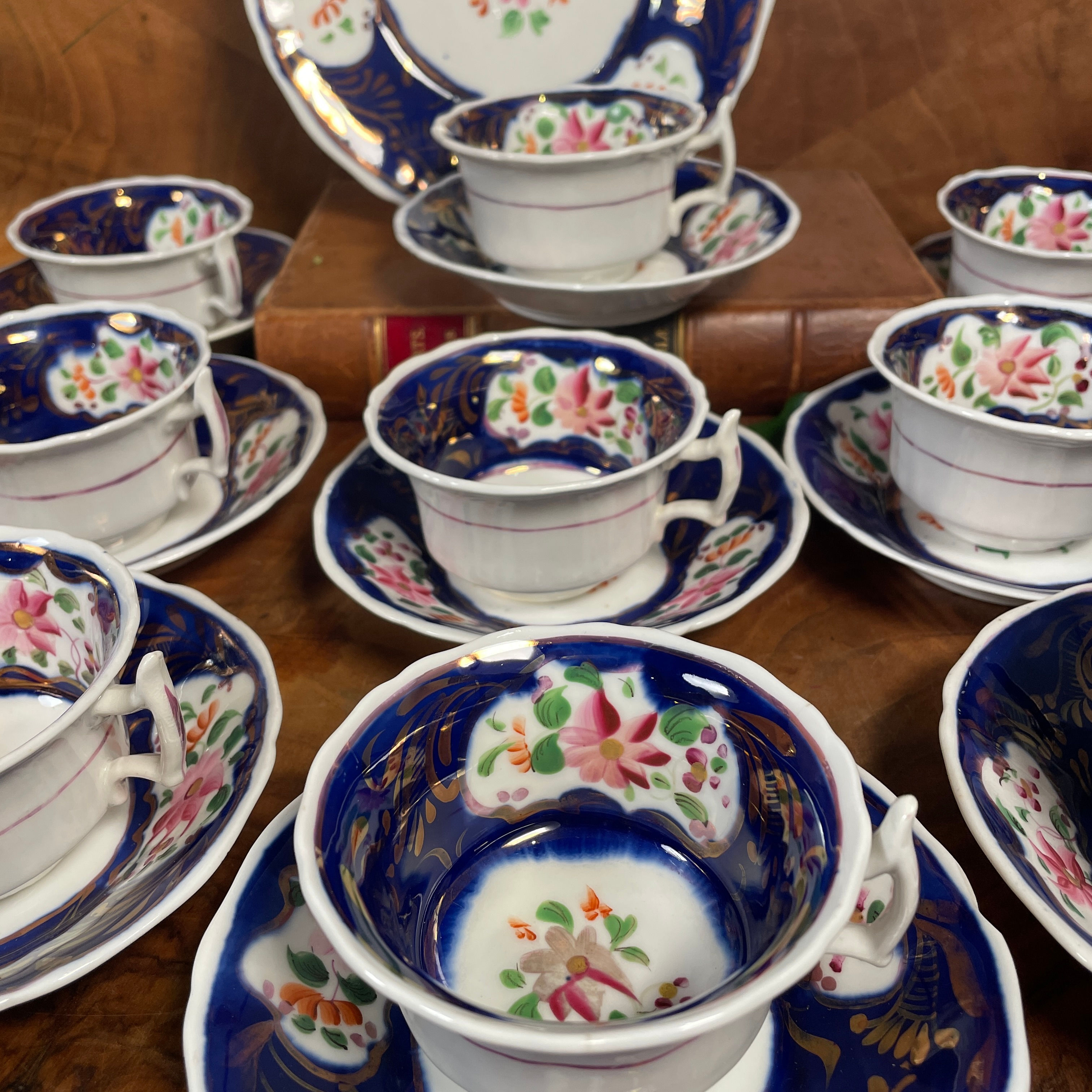 A 19th Century Guady Welsh Tea Service