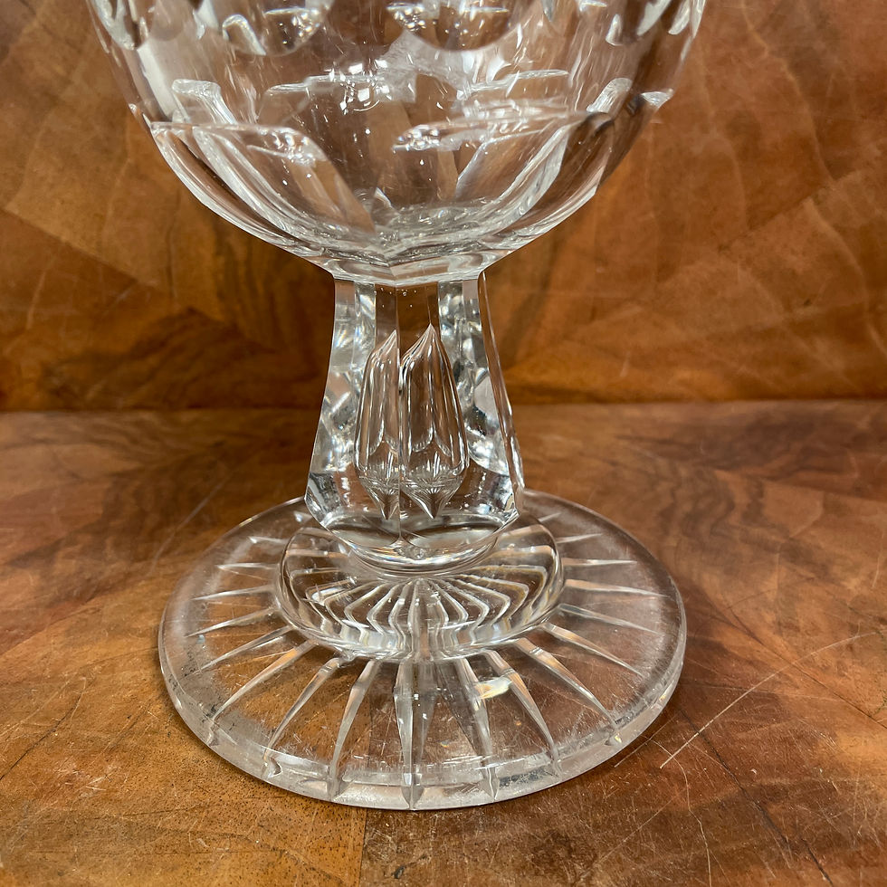 Thumbnail: 19th Century Heavy Cut Vase
