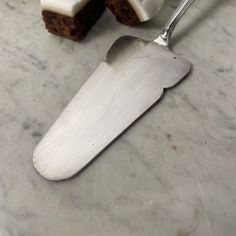 Thumbnail: Large French Silver Plated Cake Server
