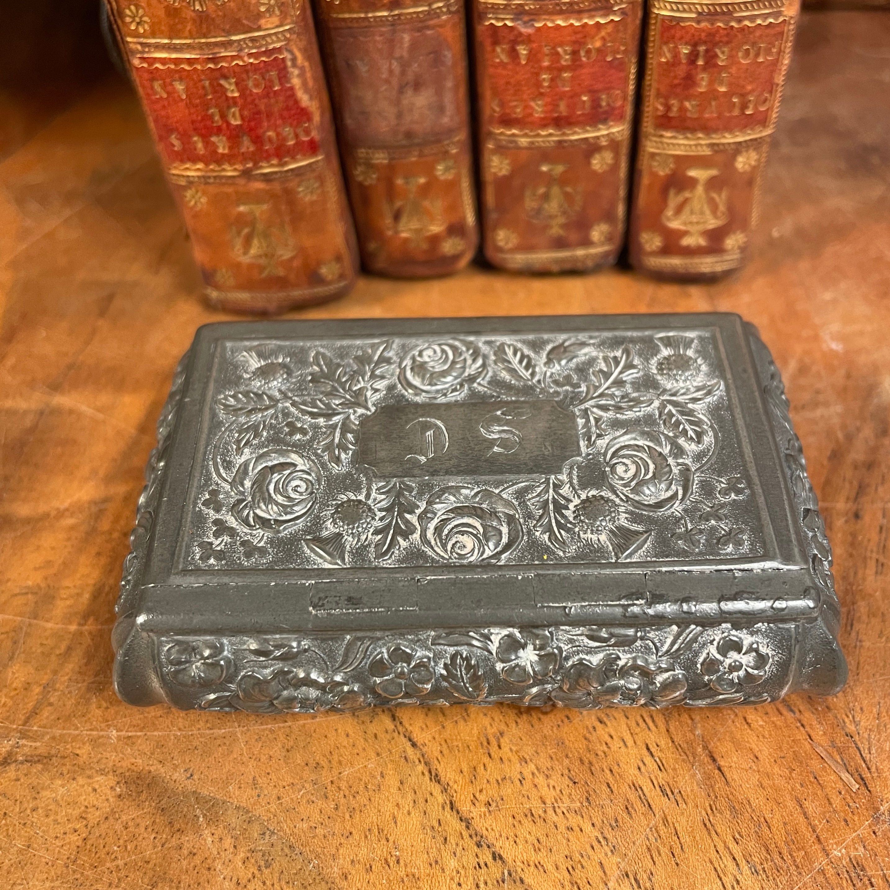 A Pewter Snuff Box