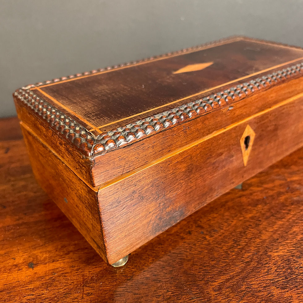 Thumbnail: A Small 19th Century Inlaid Box