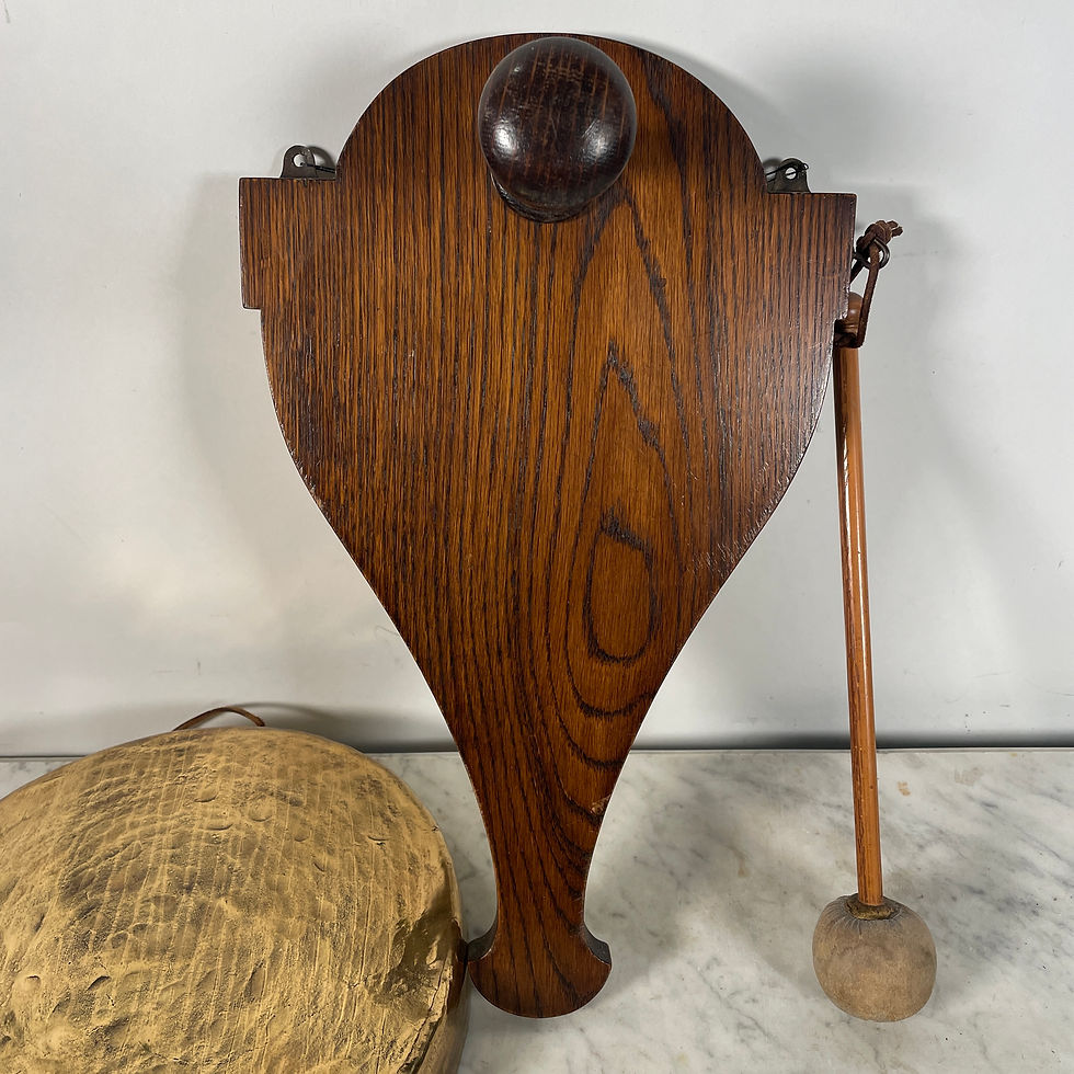 Thumbnail: Oak and Brass Dinner Gong