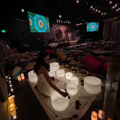Adriana Dobbs at The Sound Healers Collecitve Sound Bath