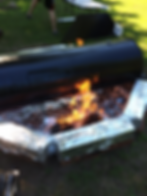 Removable Fire Pit BBQ