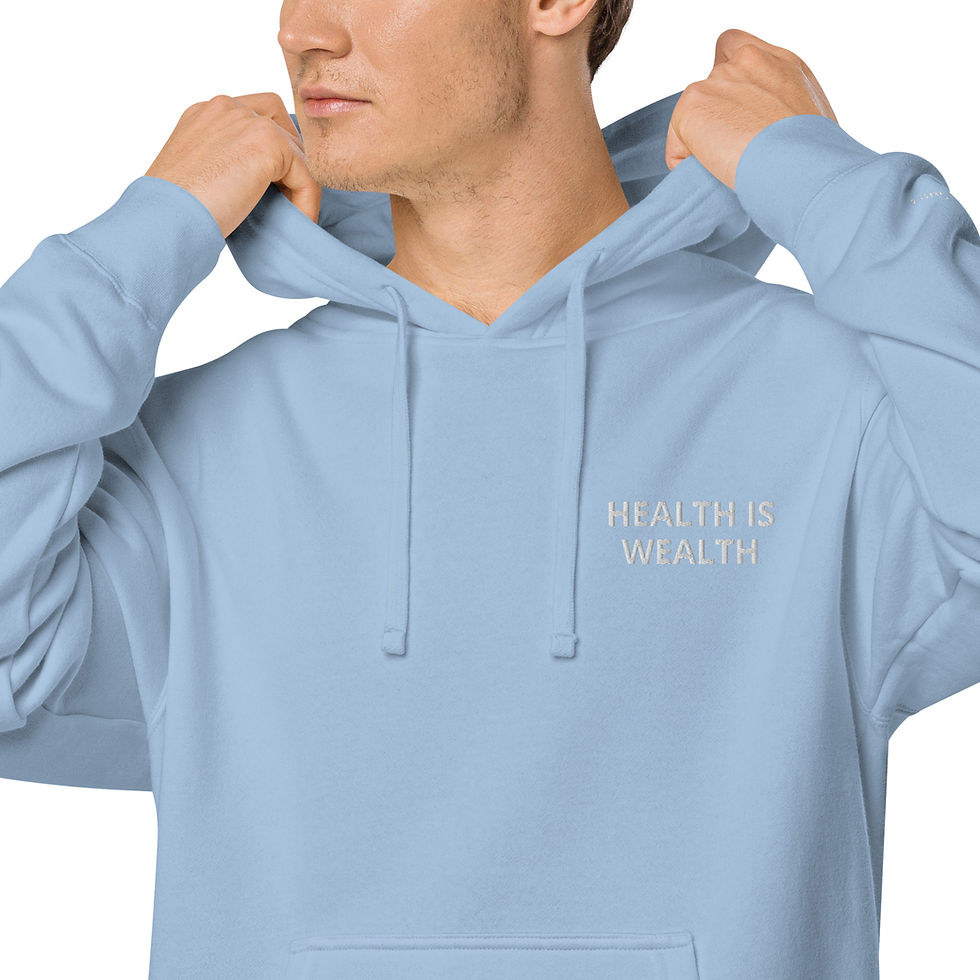 Thumbnail: Unisex pigment-dyed hoodie