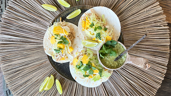 3 taco's naar smaak samen te stellen
