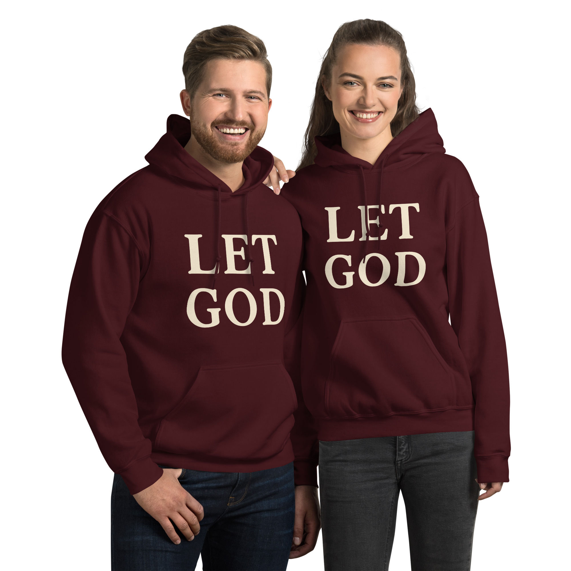 LET GOD Unisex Hoodie