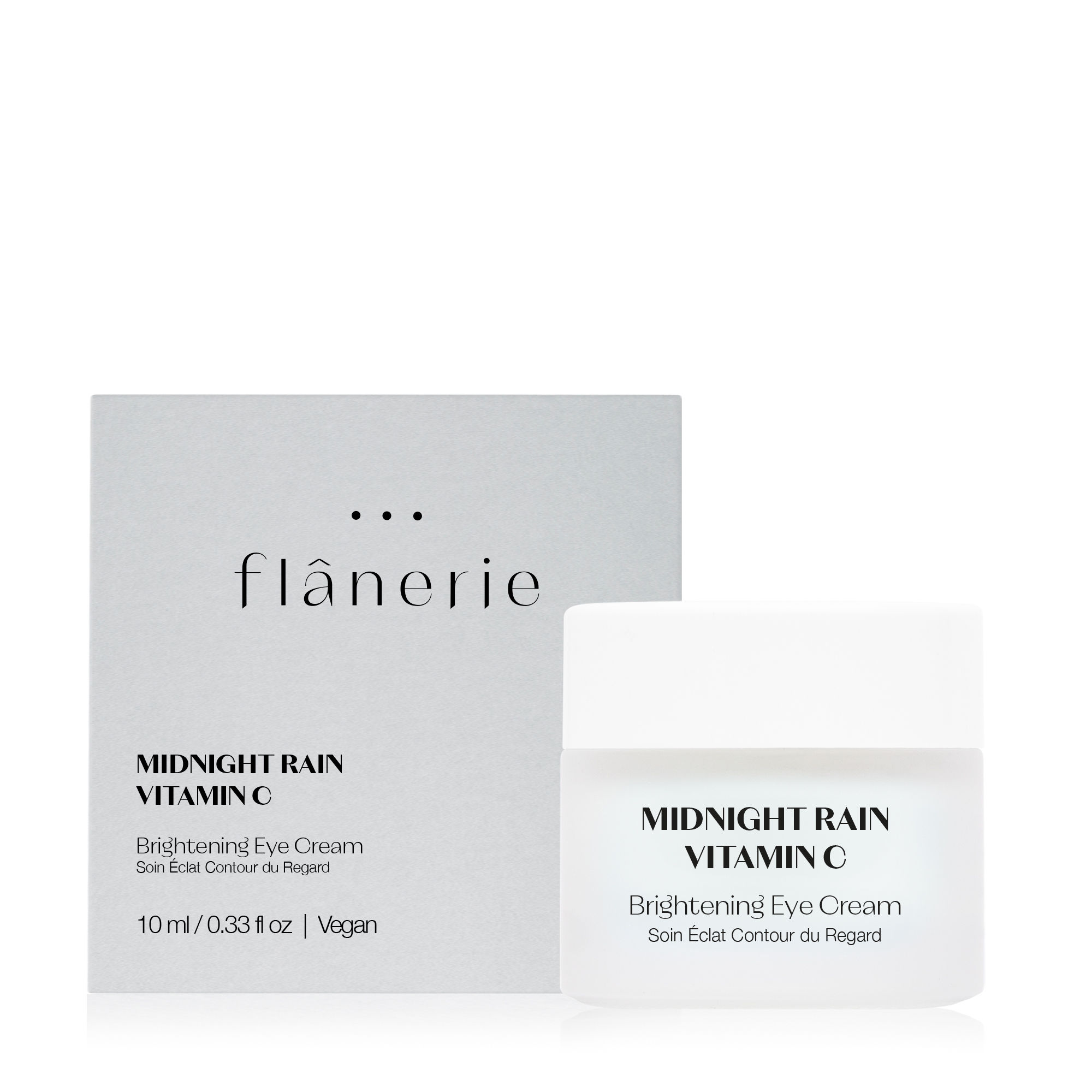 Крем для зони навколо очей з вітаміном С -Flanerie Brightening Eye Cream - 10 ml