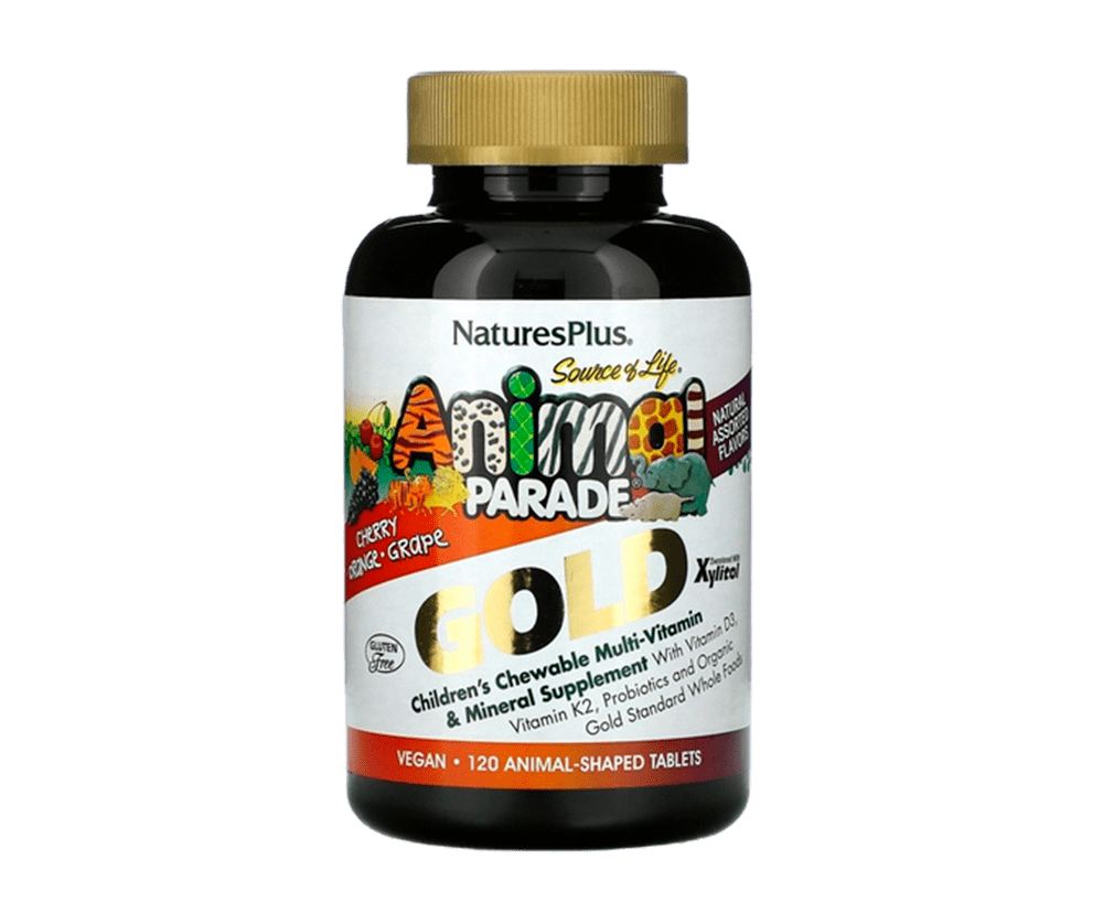 NaturesPlus, Source of Life, Animal Parade Gold - 120шт
