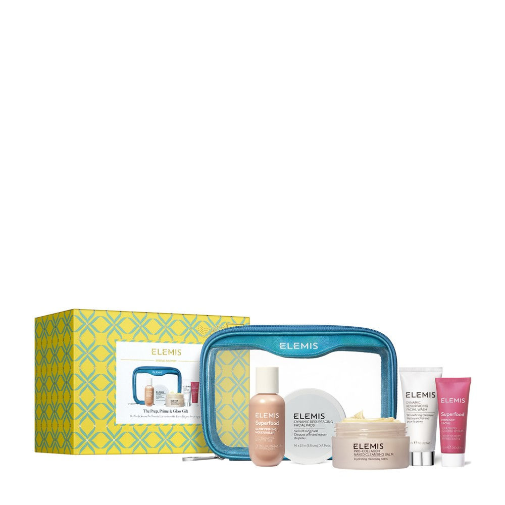 ELEMIS Kit: The Prep, Prime & Glow Gift On-the-Go Skincare Fan Favourites