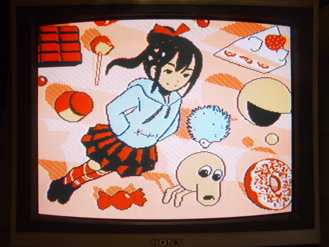 NES graphics "Sugar Rush"