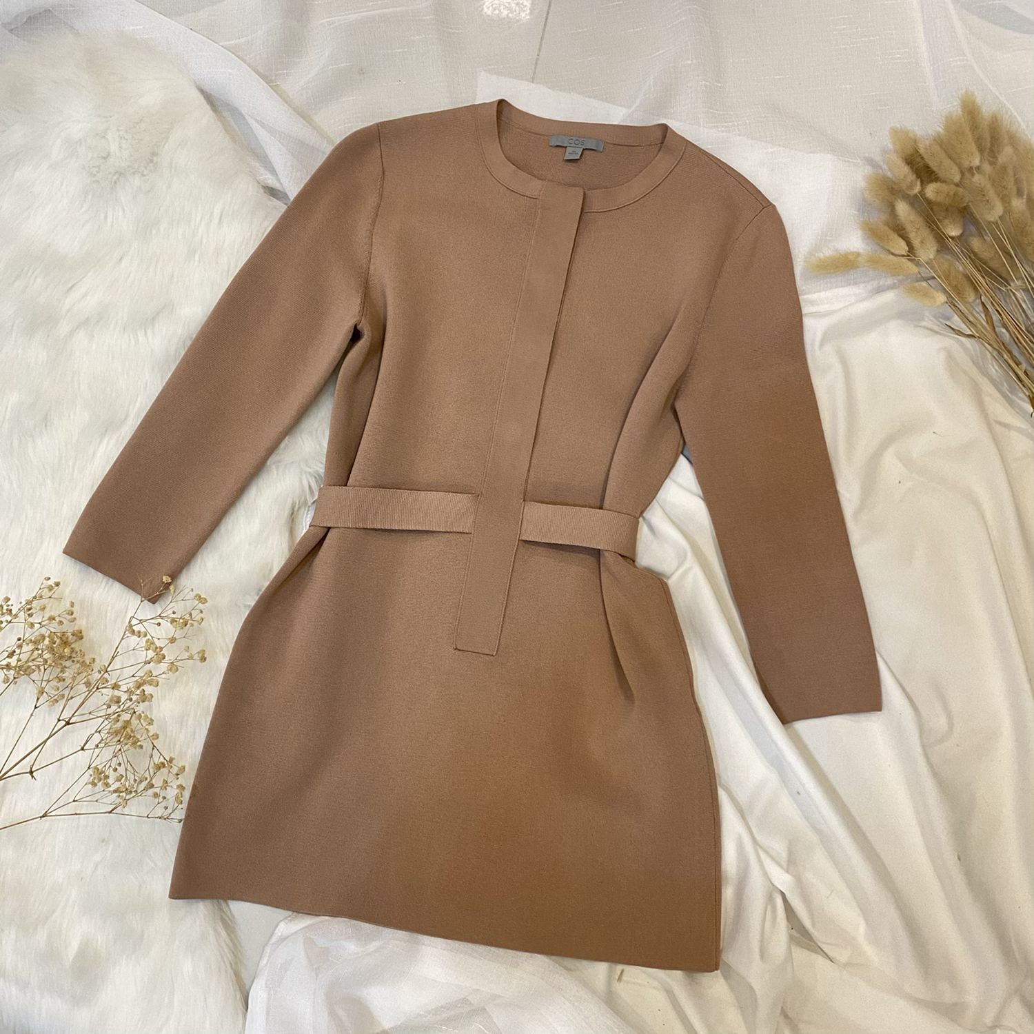 D576 fave cos high quality thick knit mocha (XS-S)