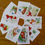 Thumbnail: Cards all purpose.  Foxy and Friends. Set of 9
