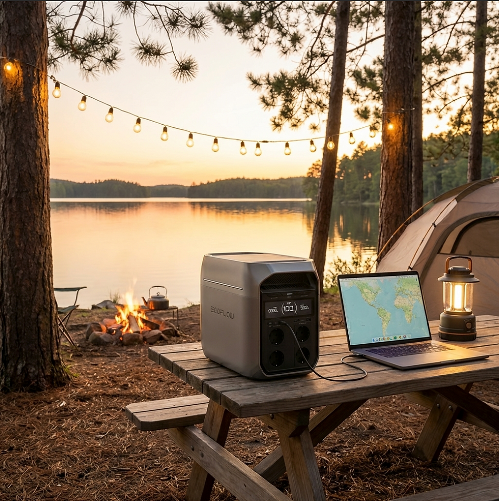 Miniaturbild: ECOFLOW Powerstation DELTA 3 Plus ⛺️⚡
