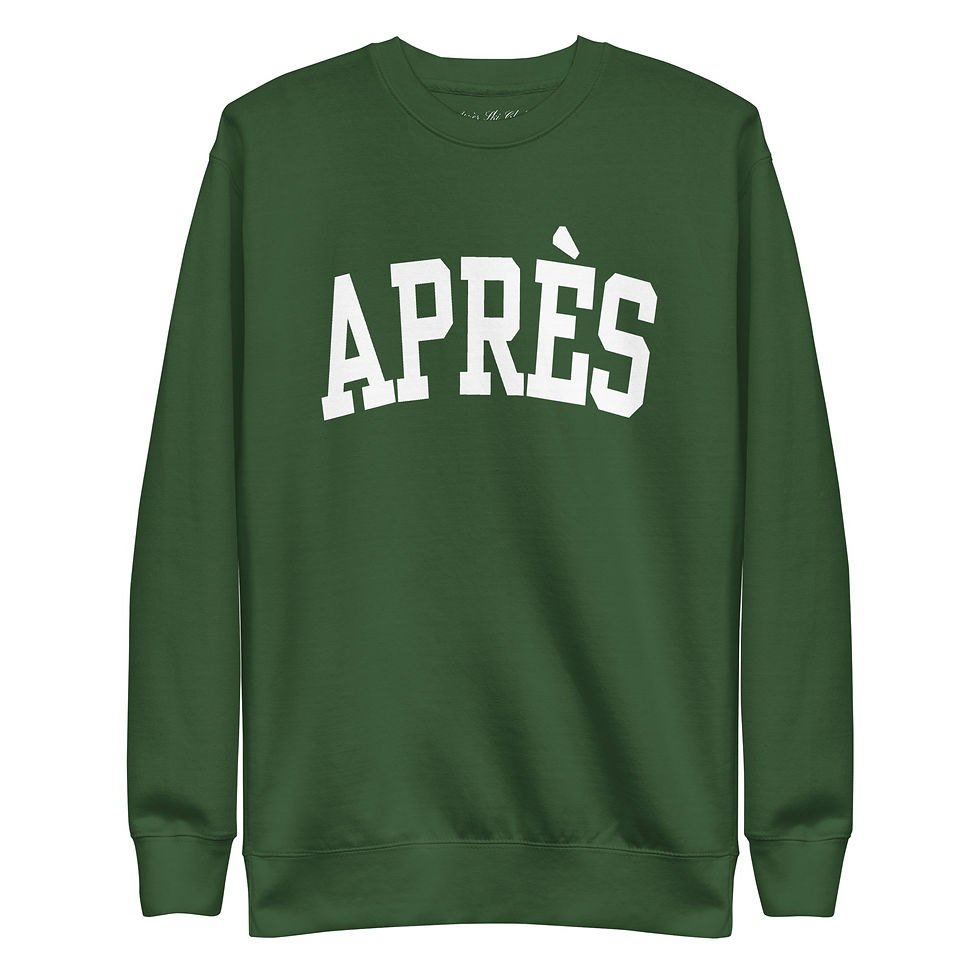 Varsity Après Sweatshirt