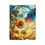 Thumbnail: Sunny Blooms: Radiant Sunflower Soft Polyester Blanket