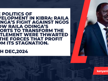 The Politics of Development in Kibra: Raila Odinga’s Fight Against NGOs