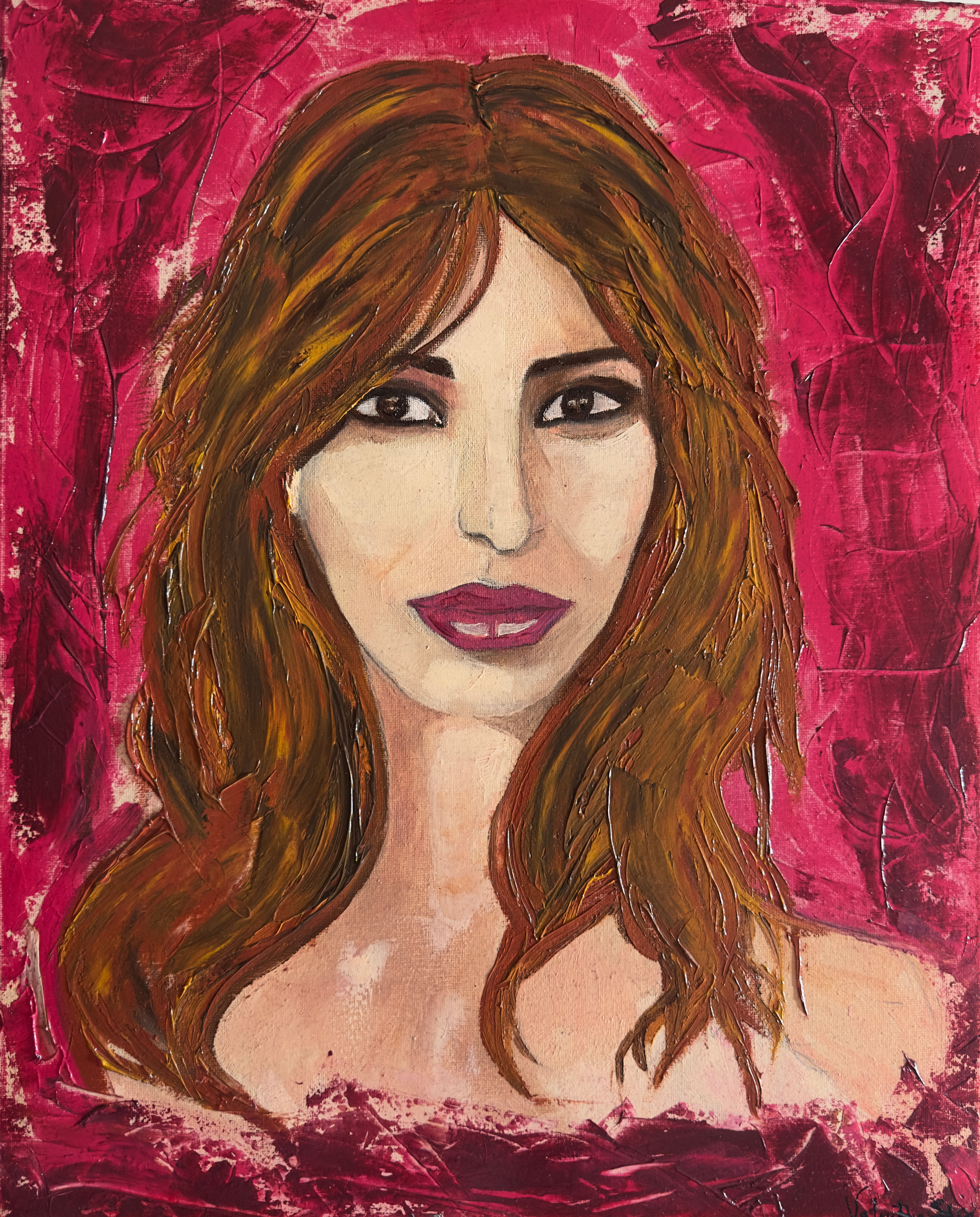 Woman 2022 Oil painting 50x40