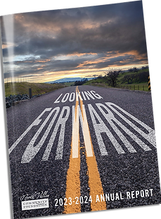 Cover mockup of annual report