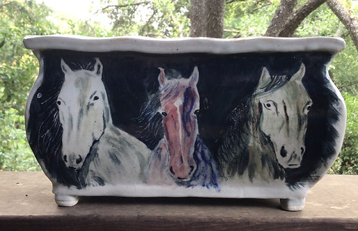 Handbuilt horse pot 3.jpg