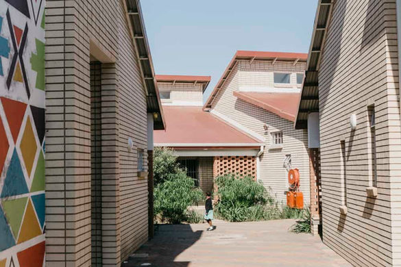 eThekwini Primary School classroom exterior