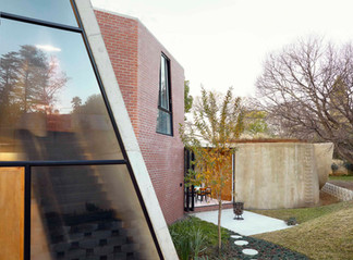 Primary Shapes house entrance